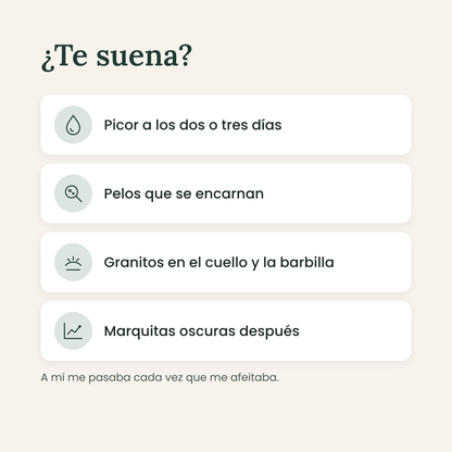 Guía de afeitado y cuidado de la piel
